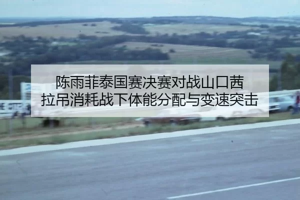 陈雨菲泰国赛决赛对战山口茜 拉吊消耗战下体能分配与变速突击