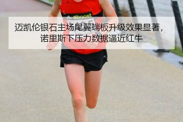 迈凯伦银石主场尾翼端板升级效果显著，诺里斯下压力数据逼近红牛